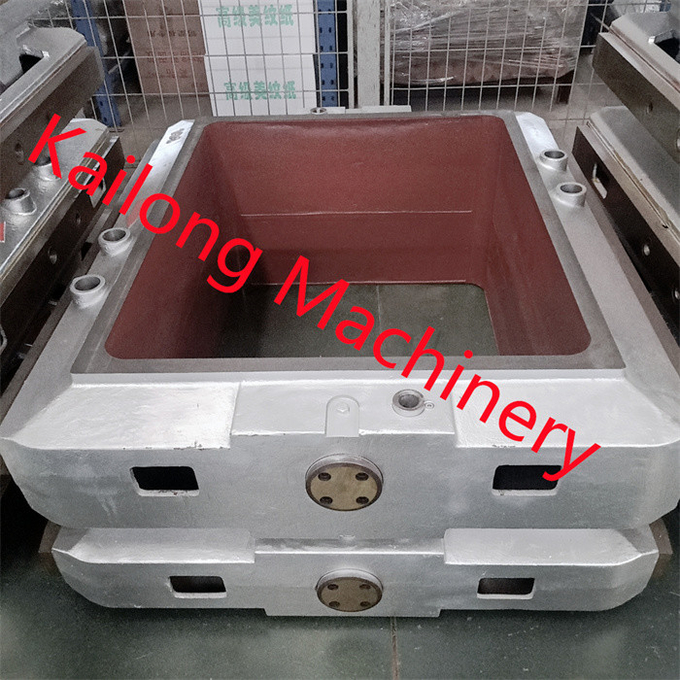 Het Afgietseldozen van het Kailong Kneedbare Ijzer voor Metaalgieterij 0